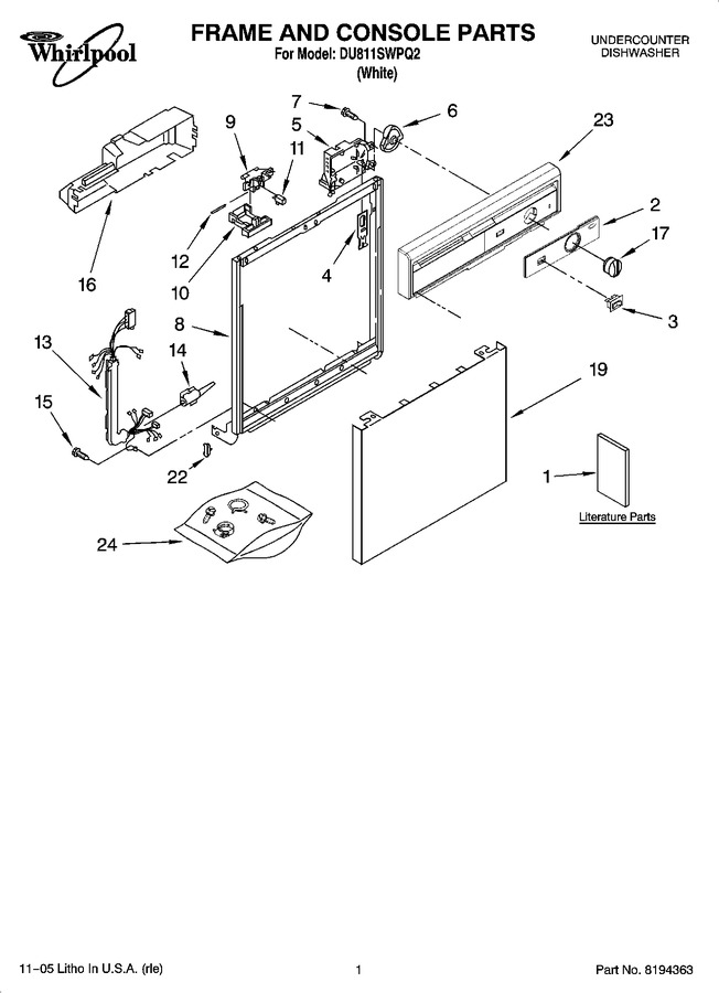 Diagram for DU811SWPQ2