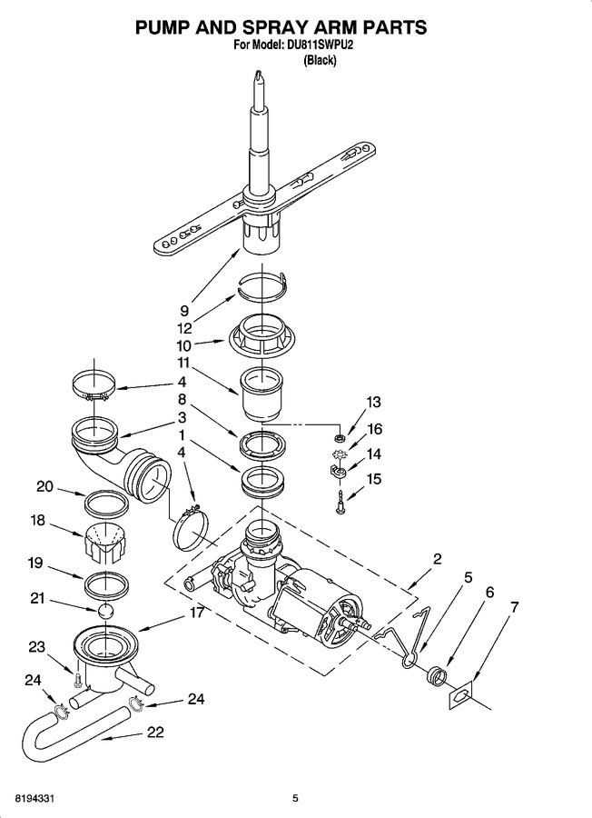 Diagram for DU811SWPU2