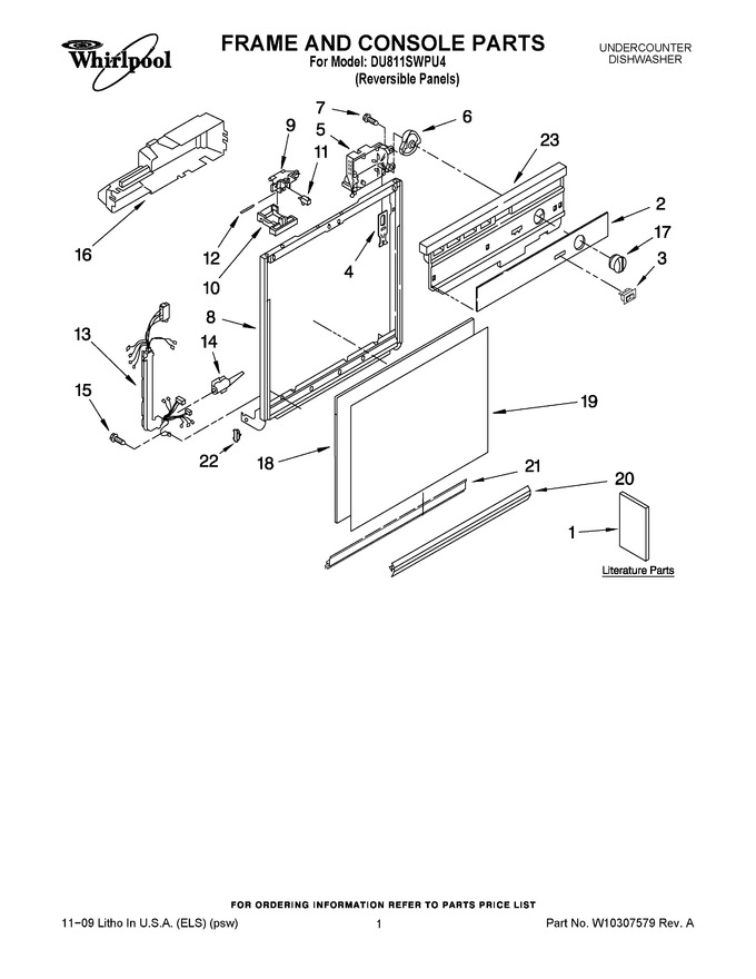 Diagram for DU811SWPU4