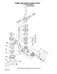 Diagram for 04 - Pump And Spray Arm Parts