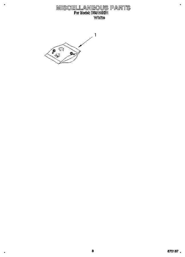 Diagram for DU8150XB1