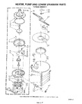 Diagram for 05 - Heater, Pump And Lower Spray Arm