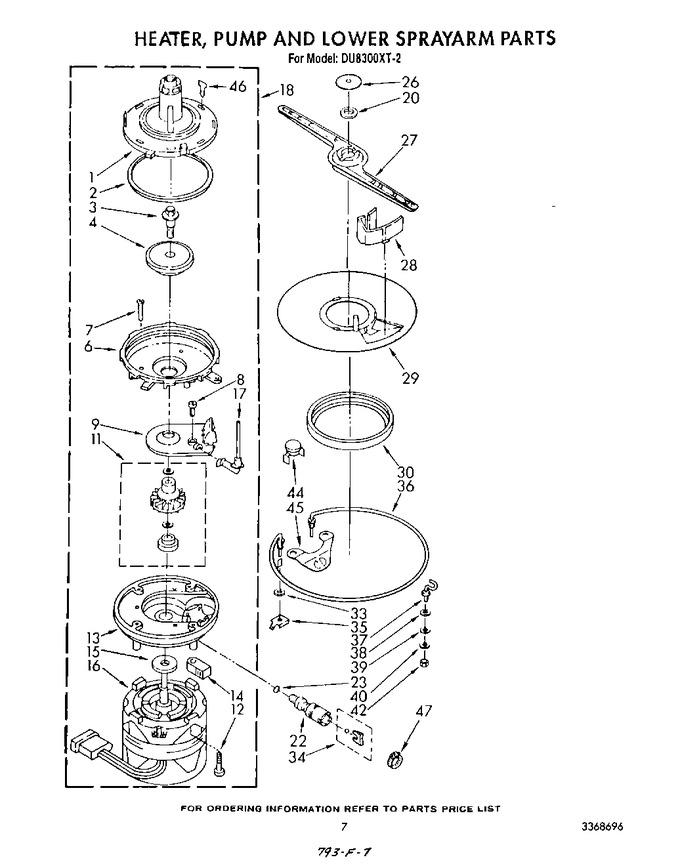 Diagram for DU8300XT2