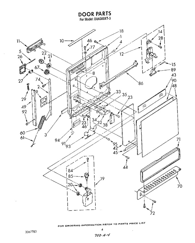 Diagram for DU8300XT3