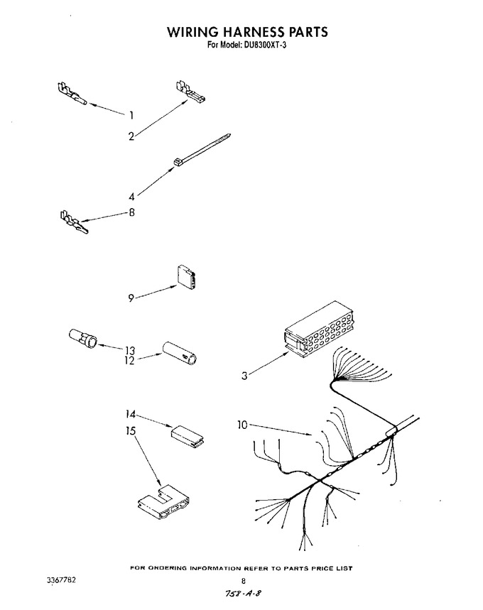 Diagram for DU8300XT3