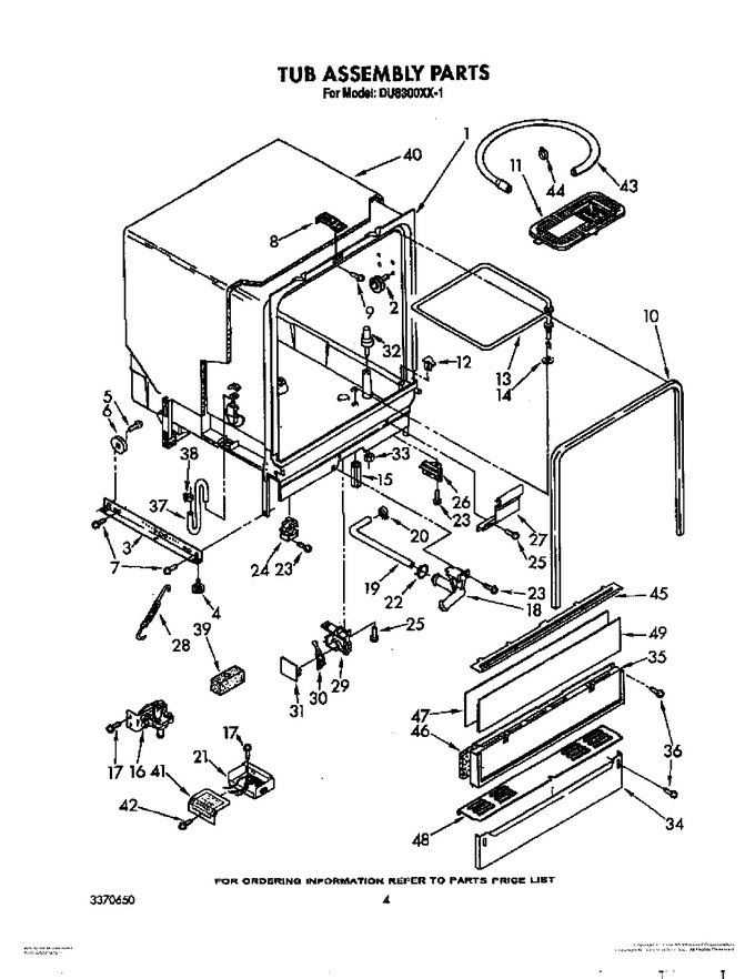 Diagram for DU8300XX1