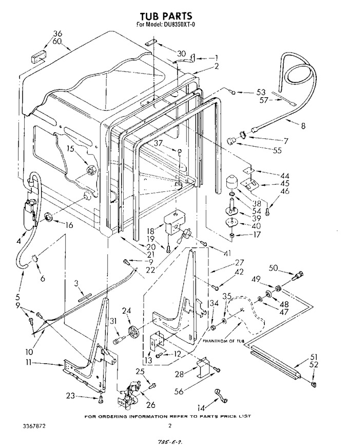 Diagram for DU8350XT0