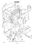 Diagram for 02 - Tub , Literature And Optional