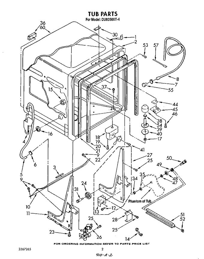 Diagram for DU8350XT4