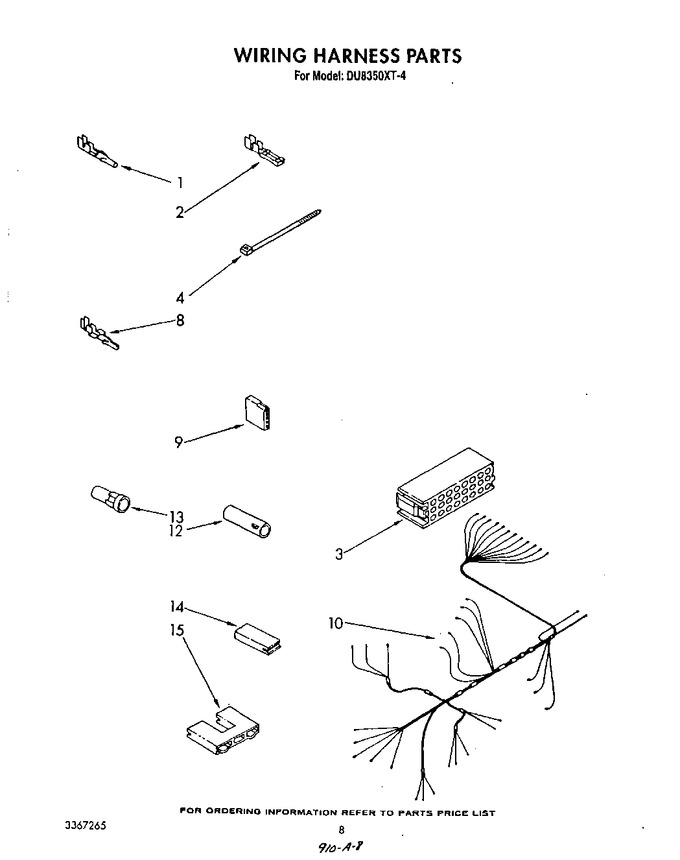 Diagram for DU8350XT4