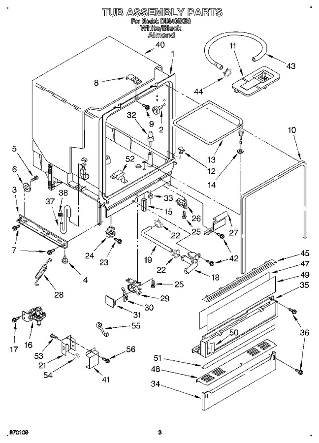 Diagram for DU8400XB0