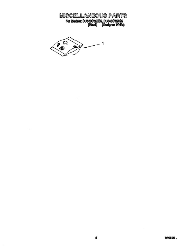 Diagram for DU840CWDB5