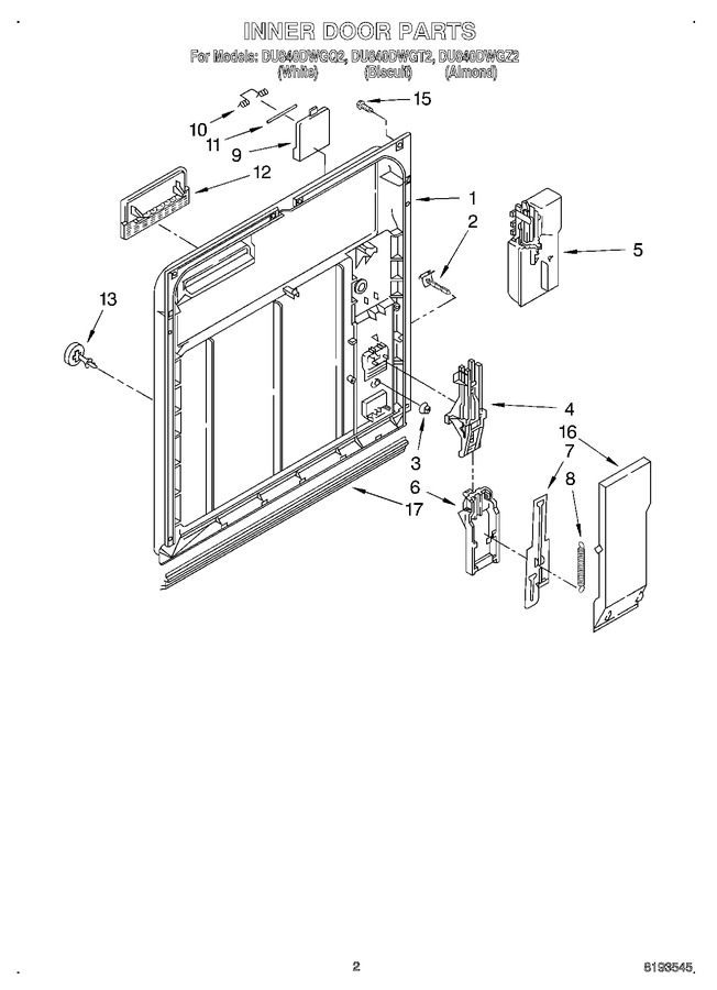 Diagram for DU840DWGT2