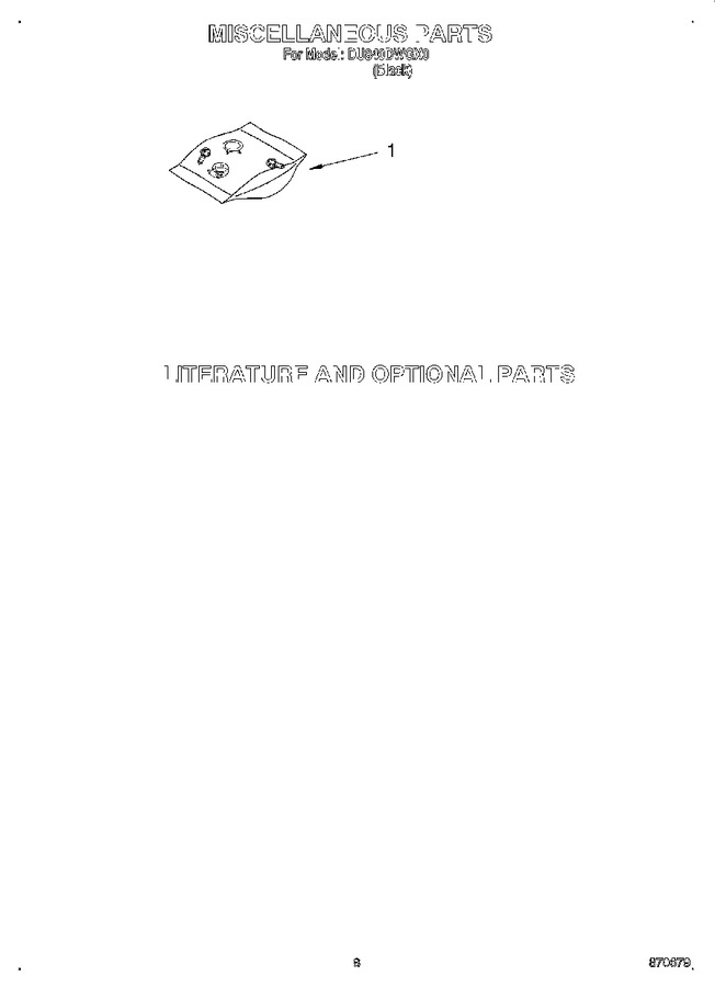 Diagram for DU840DWGX0