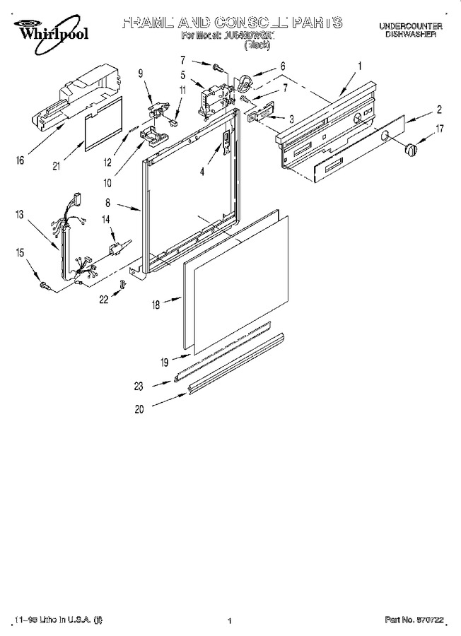 Diagram for DU840DWGX1