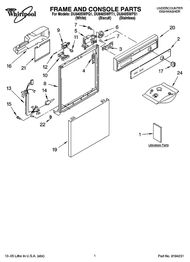 Diagram for DU840SWPS1