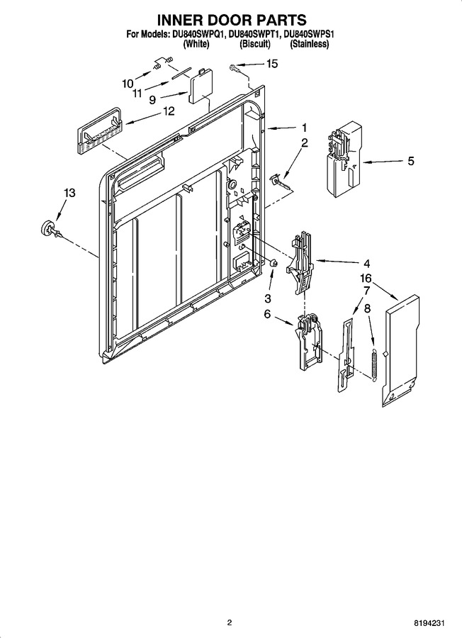 Diagram for DU840SWPS1