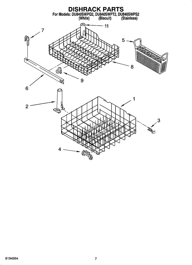 Diagram for DU840SWPT2