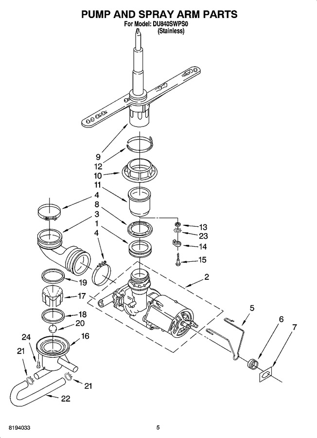 Diagram for DU840SWPS0