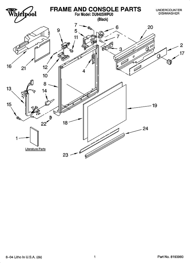 Diagram for DU840SWPU0