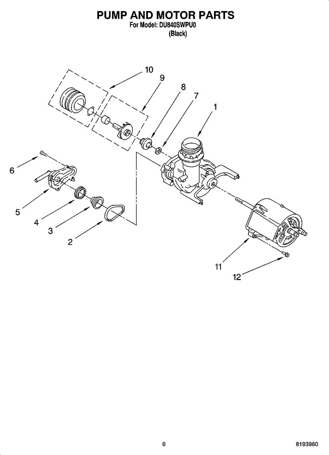 Diagram for DU840SWPU0
