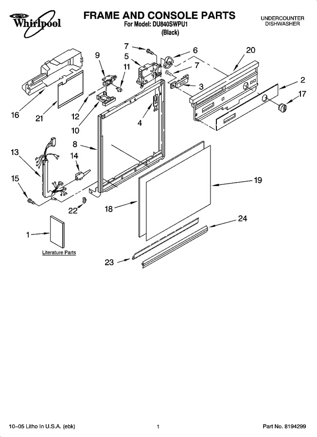 Diagram for DU840SWPU1