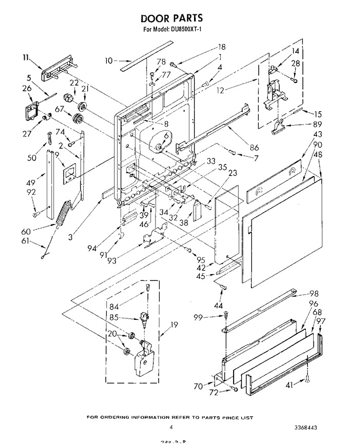 Diagram for DU8500XT1
