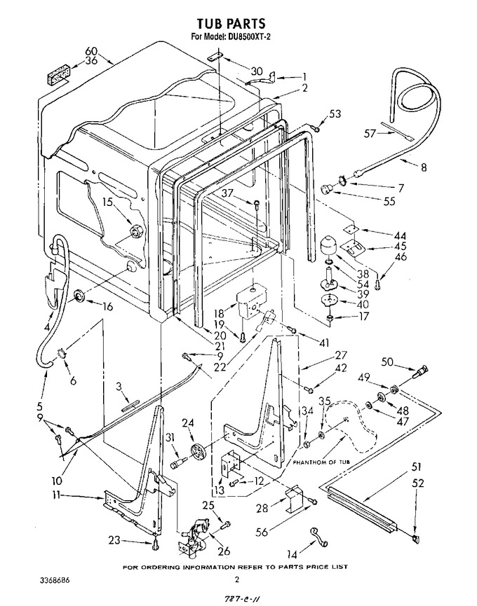 Diagram for DU8500XT2
