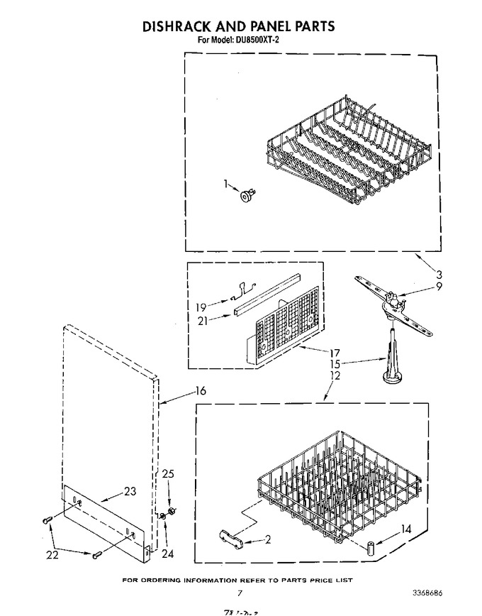 Diagram for DU8500XT2