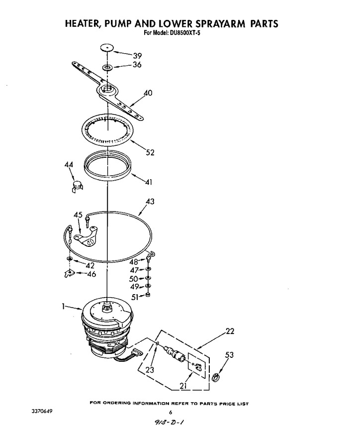 Diagram for DU8500XT5