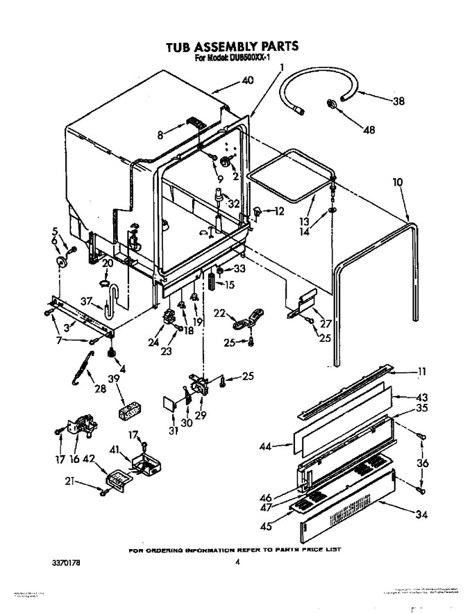 Diagram for DU8500XX1