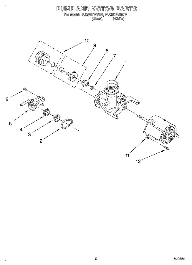 Diagram for DU850DWGQ0