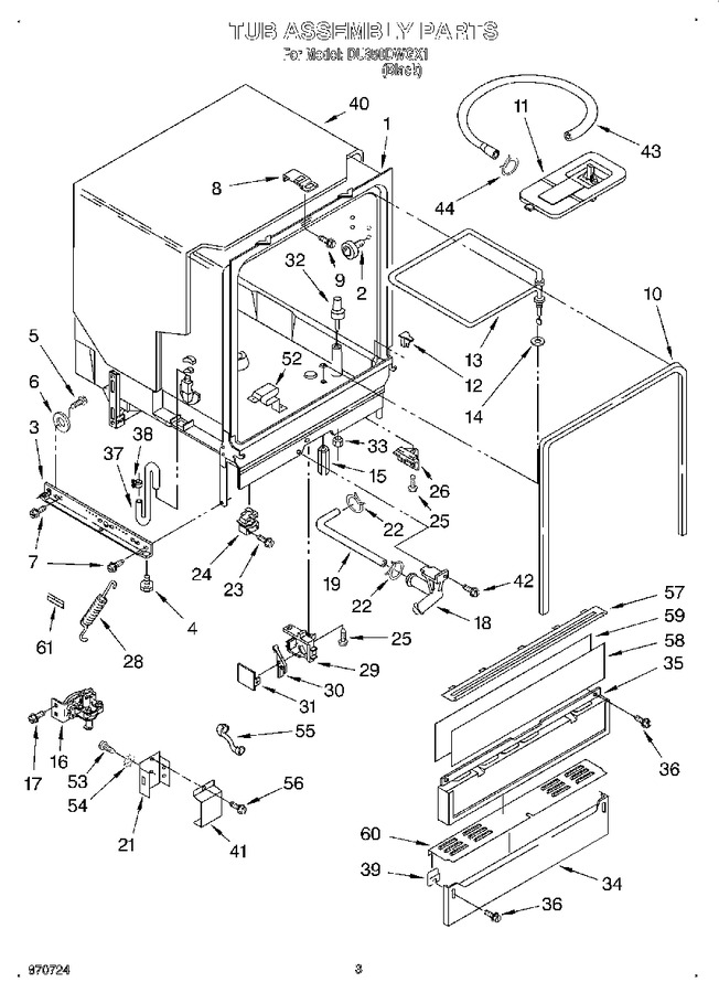 Diagram for DU850DWGX1