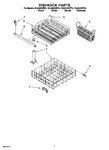 Diagram for 06 - Dishrack Parts, Optional Parts (not Included)