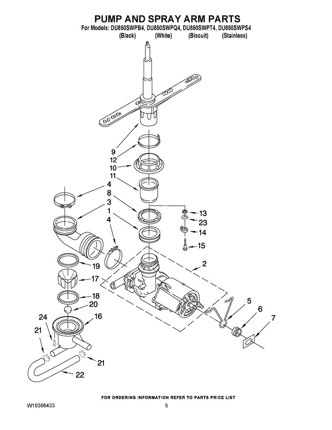 Diagram for DU850SWPB4