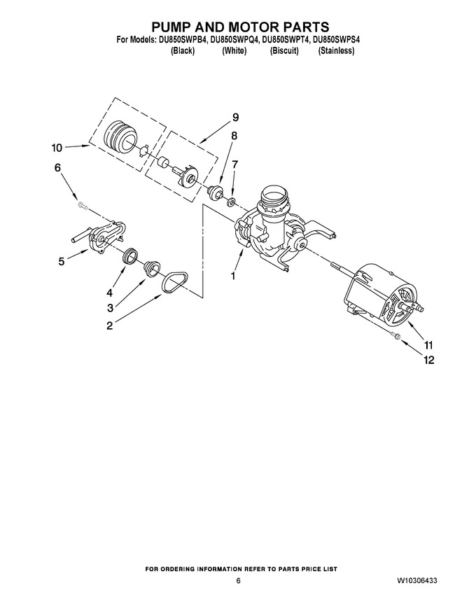 Diagram for DU850SWPQ4