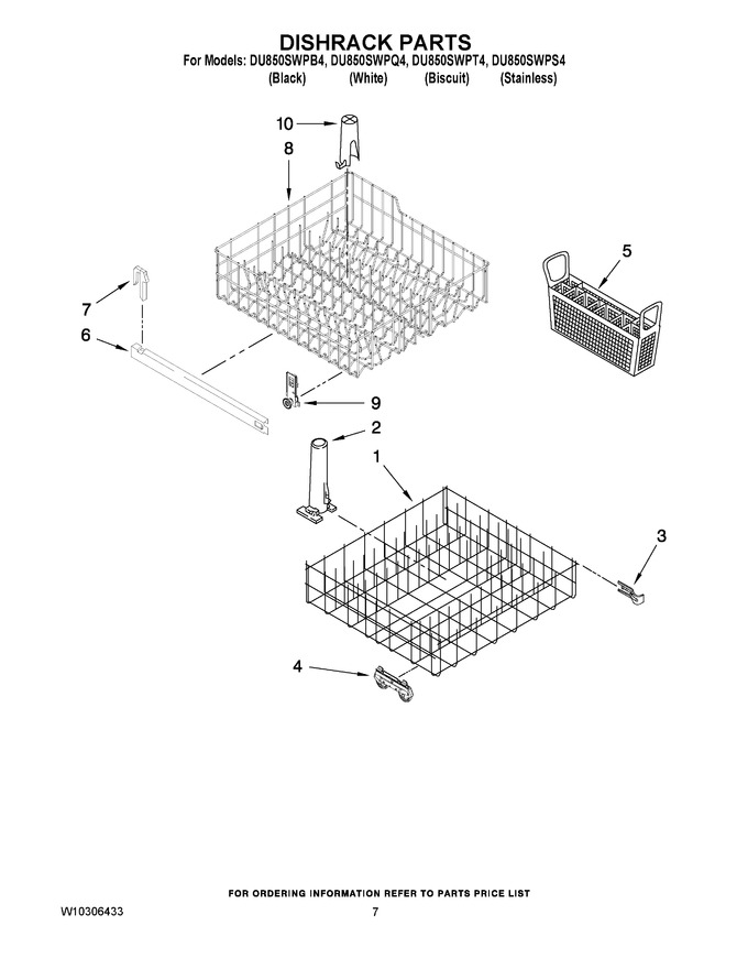 Diagram for DU850SWPB4