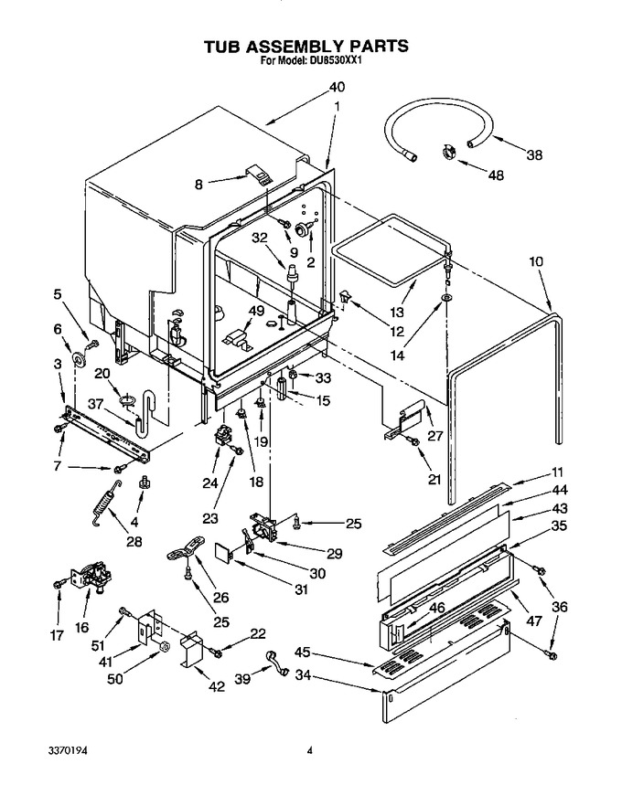 Diagram for DU8530XX1