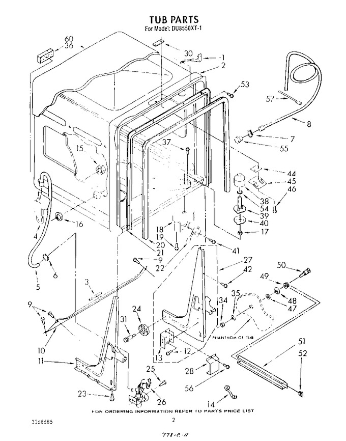 Diagram for DU8550XT1