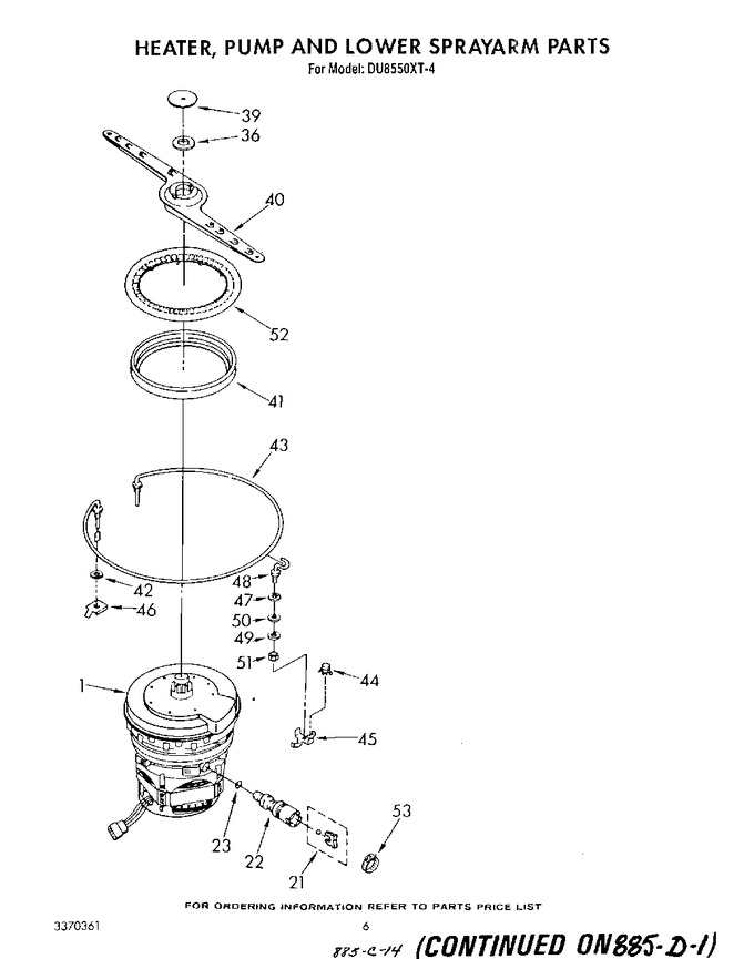 Diagram for DU8550XT4