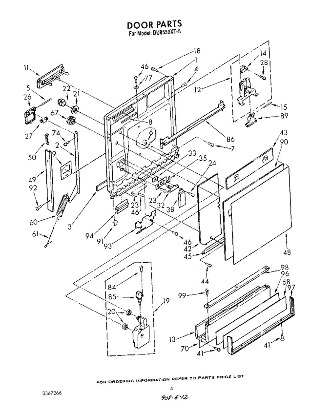 Diagram for DU8550XT5