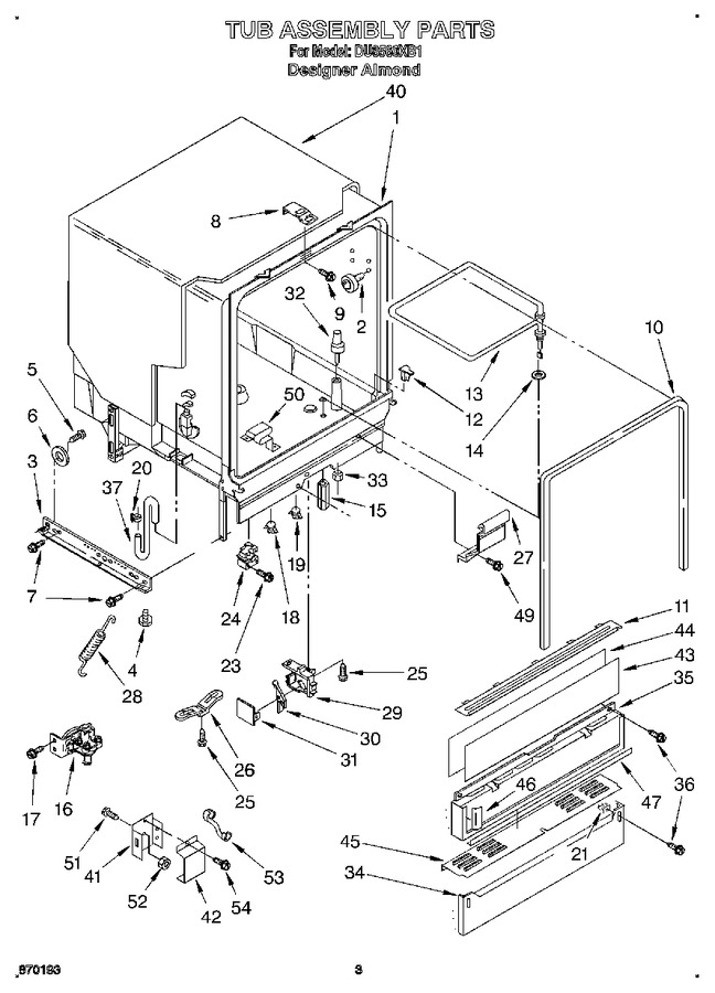 Diagram for DU8560XB1