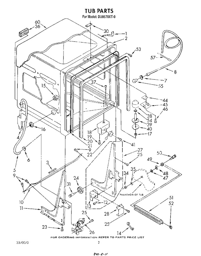 Diagram for DU8570XT0