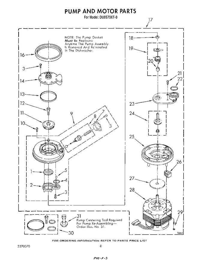Diagram for DU8570XT0