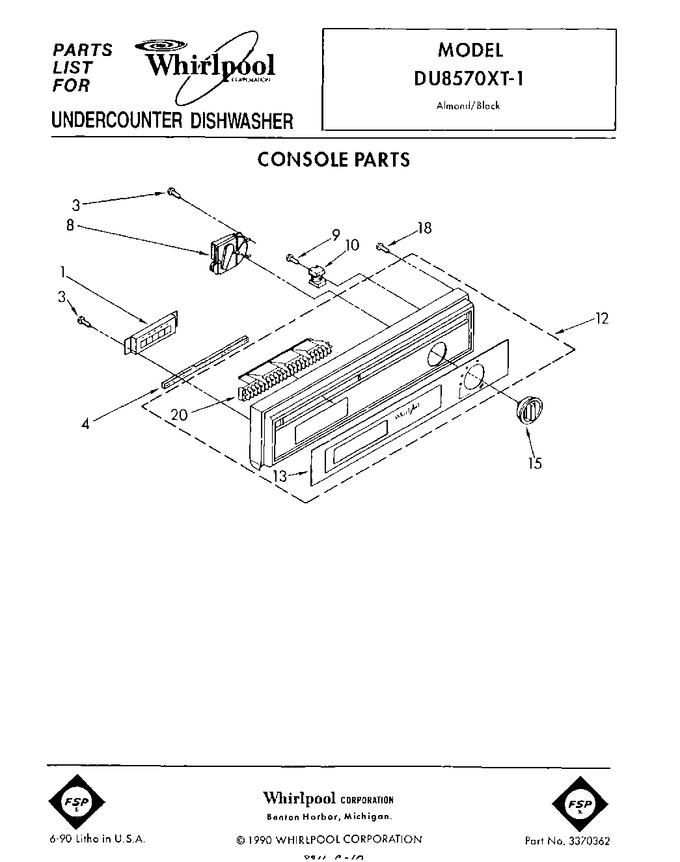 Diagram for DU8570XT1