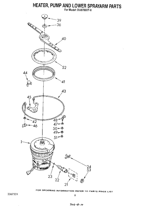 Diagram for DU8700XT0