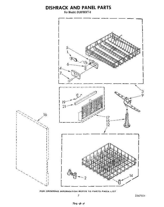 Diagram for DU8700XT0