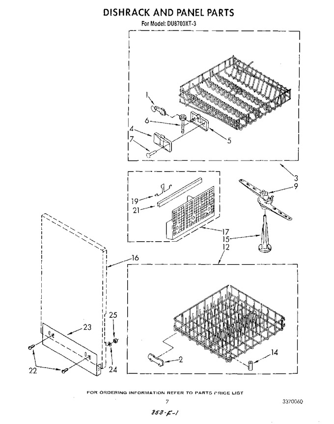 Diagram for DU8700XT3
