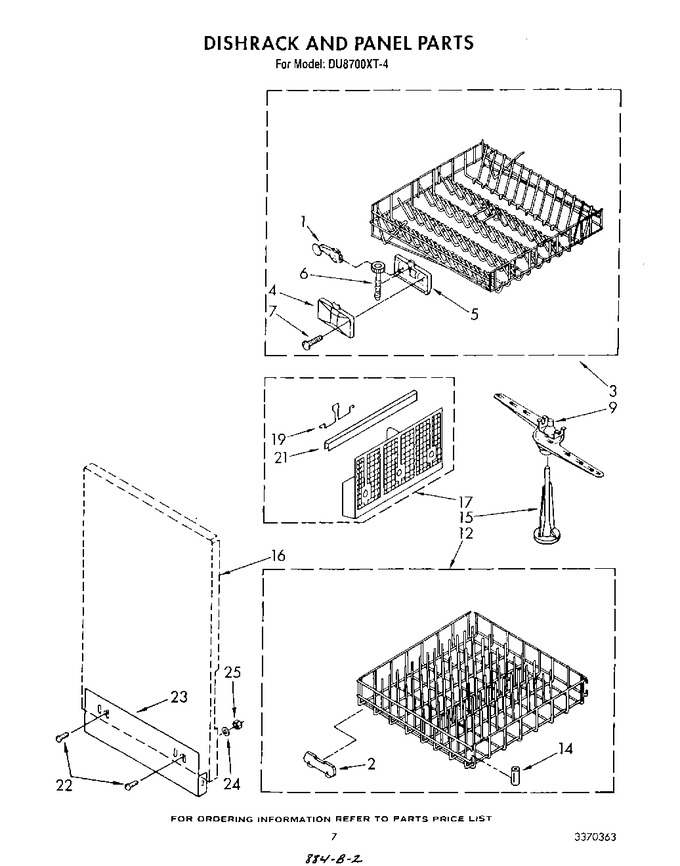 Diagram for DU8700XT4