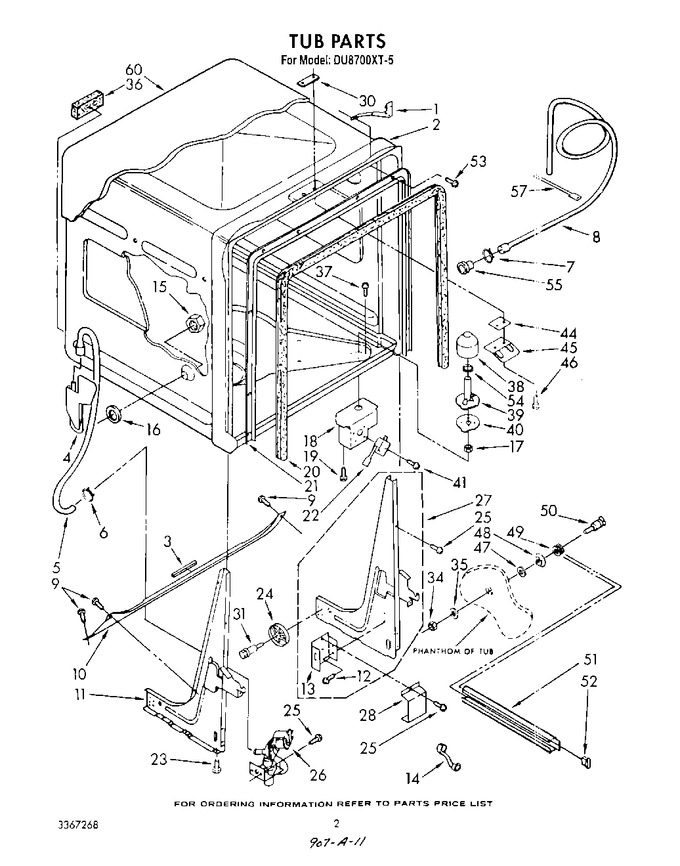 Diagram for DU8700XT5